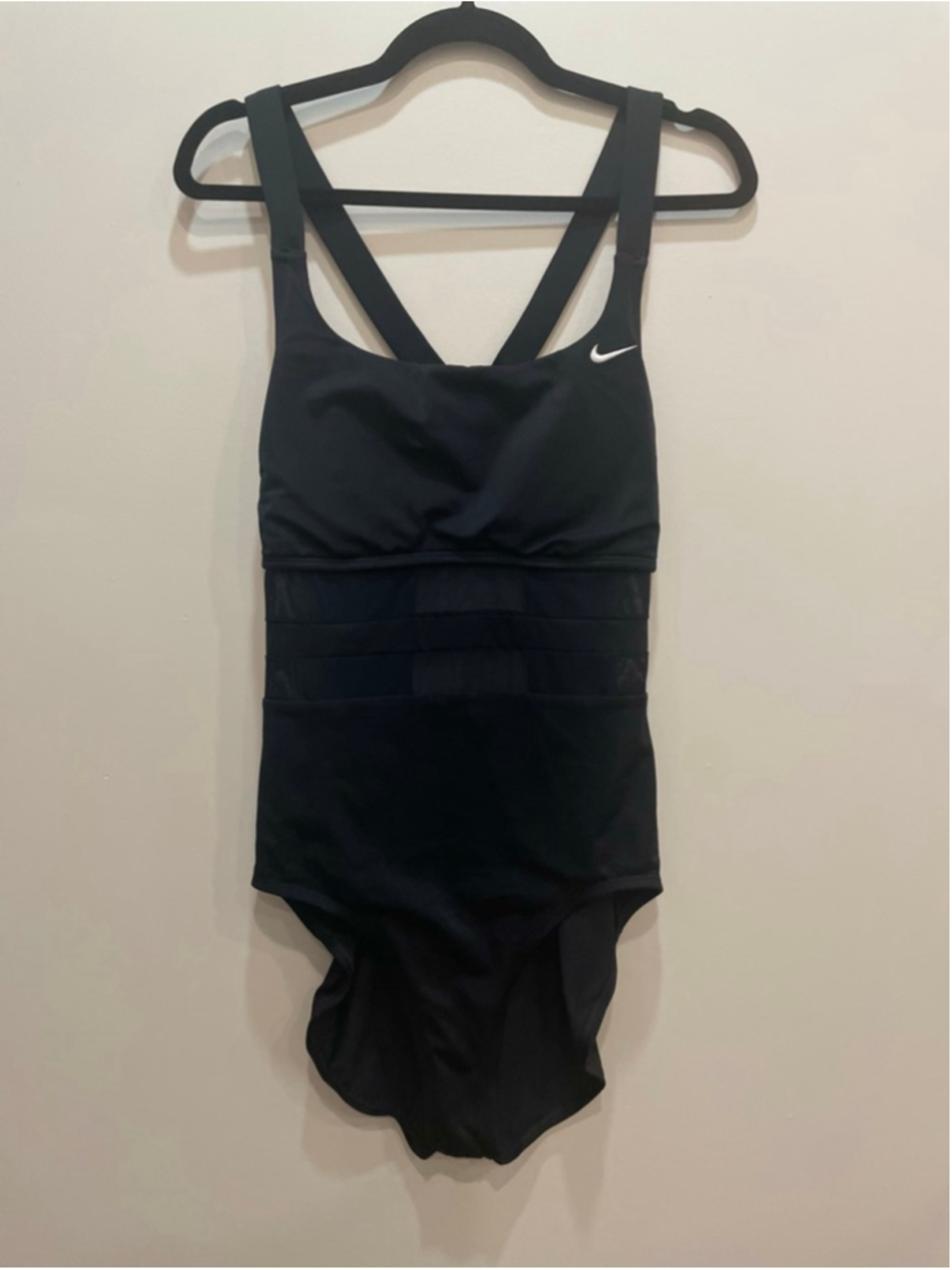 Nike Black One-Piece Swimsuit with Strappy Back